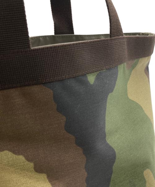 Herve Chapelier（エルベシャプリエ）Herve Chapelier (エルベシャプリエ) 707W船型トートバッグ カーキの古着・服飾アイテム