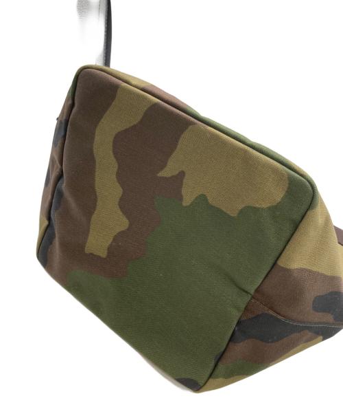 Herve Chapelier（エルベシャプリエ）Herve Chapelier (エルベシャプリエ) 707W船型トートバッグ カーキの古着・服飾アイテム