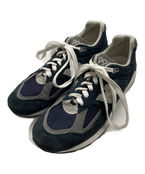 NEW BALANCE（ニューバランス）NEW BALANCE (ニューバランス) 990V2 ネイビー サイズ:27.5cmの古着・服飾アイテム