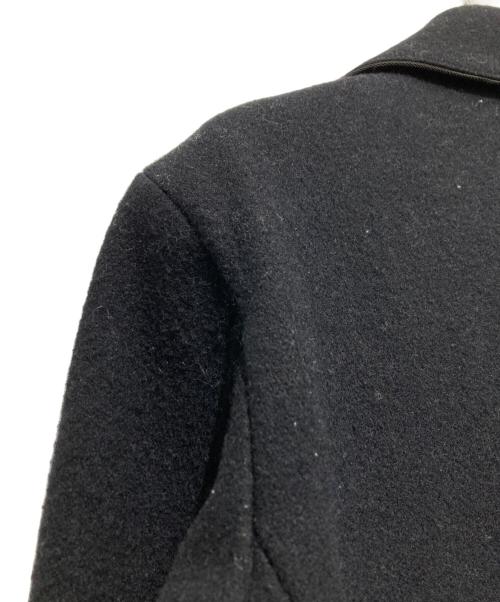 BURBERRY BLACK LABEL（バーバリーブラックレーベル）BURBERRY BLACK LABEL (バーバリーブラックレーベル) Pコート ブラック サイズ:Mの古着・服飾アイテム