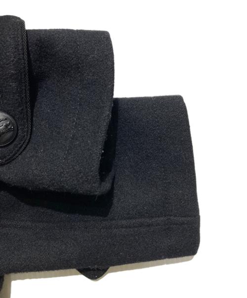 BURBERRY BLACK LABEL（バーバリーブラックレーベル）BURBERRY BLACK LABEL (バーバリーブラックレーベル) Pコート ブラック サイズ:Mの古着・服飾アイテム