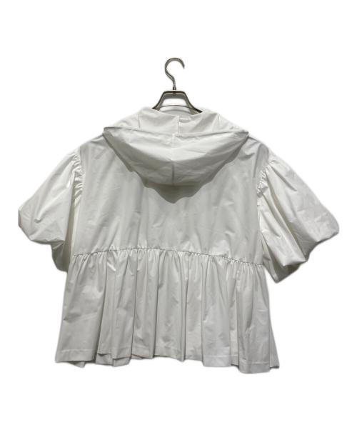 Ame no chi Hare（アメノチハレ）Ame no chi Hare (アメノチハレ) バルーンスリーブ雨よけライトコート ホワイト サイズ:Freeの古着・服飾アイテム
