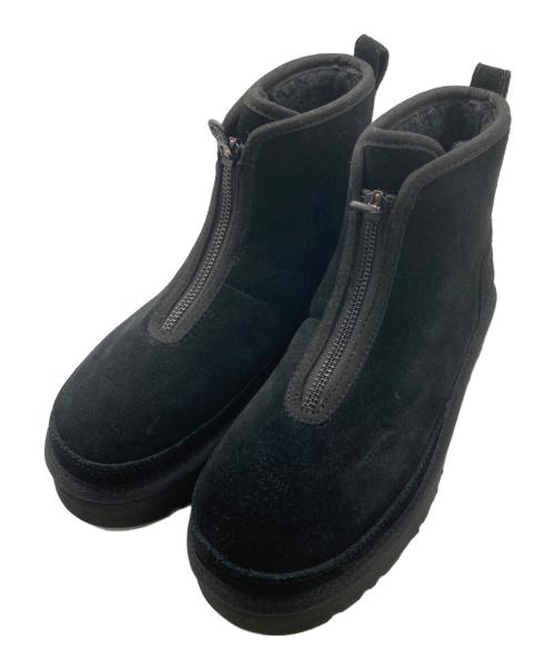 UGG（アグ）UGG (アグ) WHITE MOUNTAINEERING (ホワイトマウンテ二アニング) Harkley Zip/ブーツ ブラック サイズ:24cmの古着・服飾アイテム