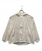 CADUNEカデュネ）の古着「ウインドブレーカー」｜ホワイト