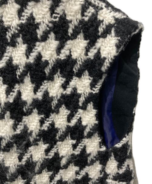 TOMORROW LAND collection（トゥモローランドコレクション）TOMORROW LAND collection (トゥモローランドコレクション) ラルジュハウンドトゥース ミドルフレンチジレ ホワイト サイズ:36の古着・服飾アイテム