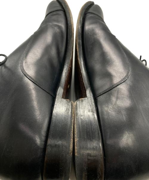 SHETLAND FOX（シェットランドフォックス）SHETLAND FOX (シェットランドフォックス) プレーントゥシューズ ブラック サイズ:9の古着・服飾アイテム