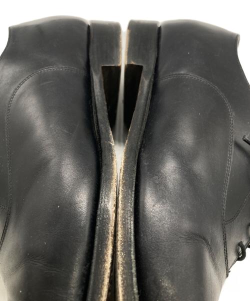 SHETLAND FOX（シェットランドフォックス）SHETLAND FOX (シェットランドフォックス) プレーントゥシューズ ブラック サイズ:9の古着・服飾アイテム