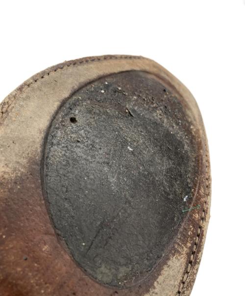 SHETLAND FOX（シェットランドフォックス）SHETLAND FOX (シェットランドフォックス) プレーントゥシューズ ブラック サイズ:9の古着・服飾アイテム