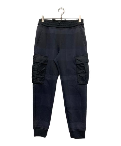 BLACK LABEL CRESTBRIDGE（ブラックレーベル クレストブリッジ）BLACK LABEL CRESTBRIDGE (ブラックレーベル クレストブリッジ) トラックカーゴパンツ ブラック サイズ:Sの古着・服飾アイテム