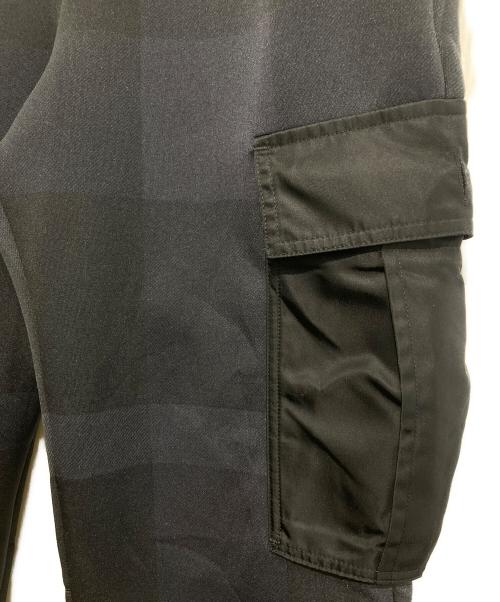 BLACK LABEL CRESTBRIDGE（ブラックレーベル クレストブリッジ）BLACK LABEL CRESTBRIDGE (ブラックレーベル クレストブリッジ) トラックカーゴパンツ ブラック サイズ:Sの古着・服飾アイテム