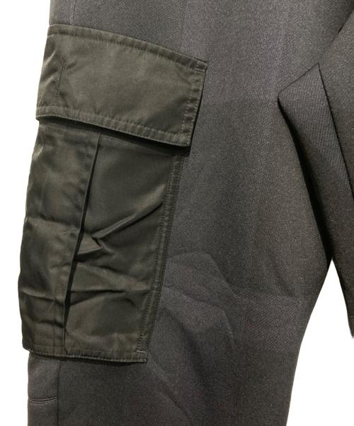 BLACK LABEL CRESTBRIDGE（ブラックレーベル クレストブリッジ）BLACK LABEL CRESTBRIDGE (ブラックレーベル クレストブリッジ) トラックカーゴパンツ ブラック サイズ:Sの古着・服飾アイテム