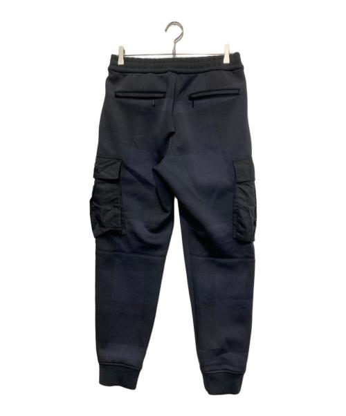 BLACK LABEL CRESTBRIDGE（ブラックレーベル クレストブリッジ）BLACK LABEL CRESTBRIDGE (ブラックレーベル クレストブリッジ) トラックカーゴパンツ ブラック サイズ:Sの古着・服飾アイテム