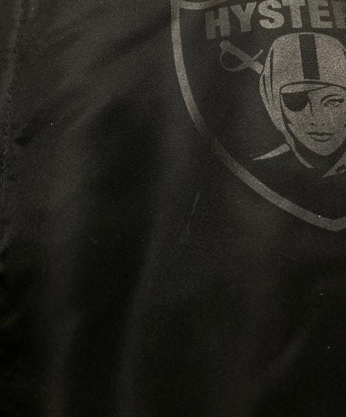 Hysteric Glamour（ヒステリックグラマー）Hysteric Glamour (ヒステリックグラマー) WOMAN PIRATE MA-1ジャケット ブラック サイズ:Mの古着・服飾アイテム