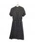 FRED PERRY (フレッドペリー) POLKA DOT SHIRT DRESS ブラック サイズ:10：7000円