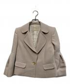 FOXEY BOUTIQUEフォクシー ブティック）の古着「テーラードジャケット」｜ベージュ
