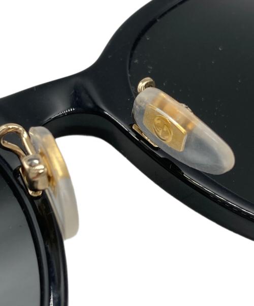 GUCCI（グッチ）GUCCI (グッチ) サングラス グリーン×ブラック サイズ:55ロ20-145の古着・服飾アイテム