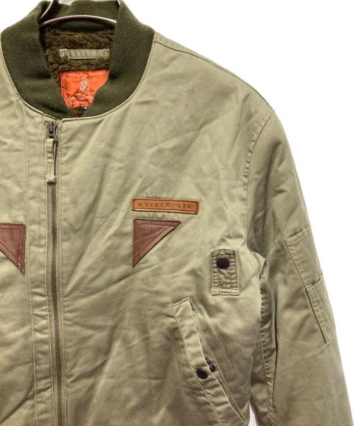 AVIREX（アヴィレックス）AVIREX (アヴィレックス) B-15A MA-1ジャケット カーキ サイズ:Sの古着・服飾アイテム