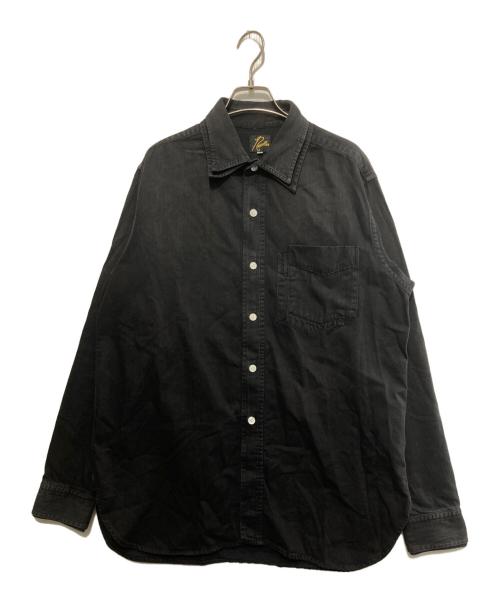 Needles（ニードルズ）Needles (ニードルズ) ダブルカラーシャツ ブラック サイズ:XSの古着・服飾アイテム
