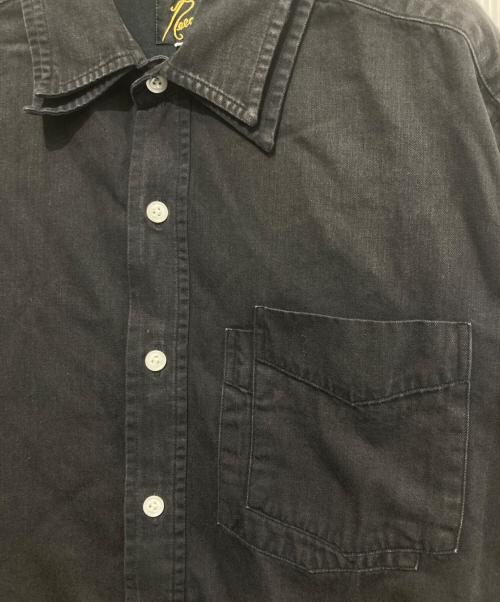 Needles（ニードルズ）Needles (ニードルズ) ダブルカラーシャツ ブラック サイズ:XSの古着・服飾アイテム