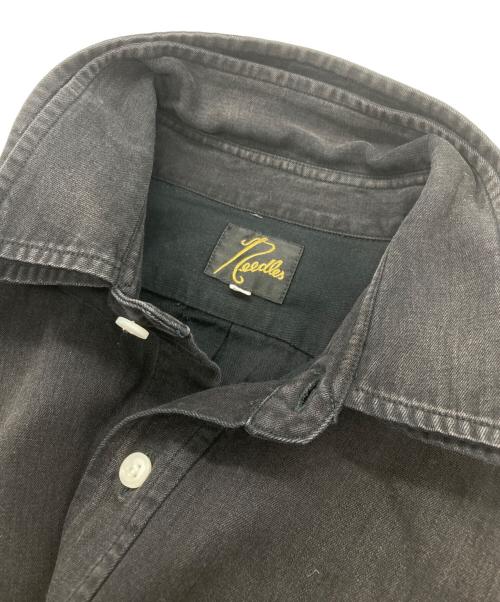 Needles（ニードルズ）Needles (ニードルズ) ダブルカラーシャツ ブラック サイズ:XSの古着・服飾アイテム