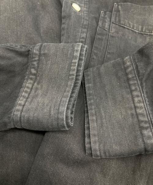 Needles（ニードルズ）Needles (ニードルズ) ダブルカラーシャツ ブラック サイズ:XSの古着・服飾アイテム