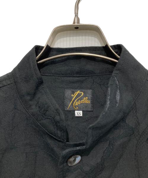 Needles（ニードルズ）Needles (ニードルズ) S.C. Shirt - C/PE/PU Papillon Jq ブラック サイズ:XSの古着・服飾アイテム