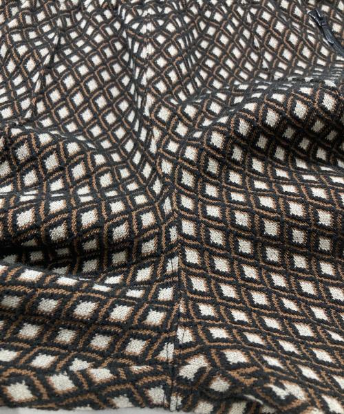 Needles（ニードルズ）Needles (ニードルズ) SASQUATCHfabrix. (サスクワッチファブリックス) トラックパンツ ブラウン×ホワイト サイズ:XSの古着・服飾アイテム