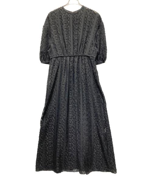 CLANE（クラネ）CLANE (クラネ) 半袖レースワンピース ブラック サイズ:1の古着・服飾アイテム