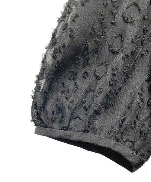 CLANE（クラネ）CLANE (クラネ) 半袖レースワンピース ブラック サイズ:1の古着・服飾アイテム