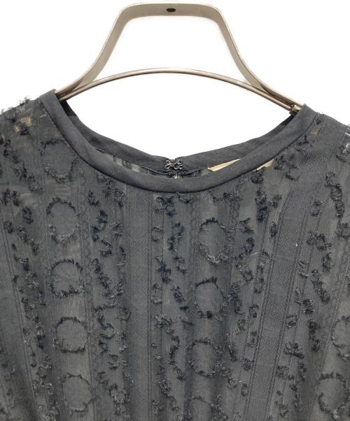 CLANE（クラネ）CLANE (クラネ) 半袖レースワンピース ブラック サイズ:1の古着・服飾アイテム