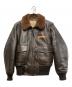 AVIREX（アヴィレックス）の古着「G-1 FLIGHT JACKET」｜ブラウン