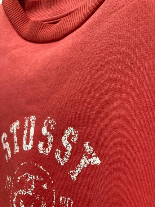 OLD STUSSY（オールドステューシー）OLD STUSSY (オールドステューシー) プリントスウェット オレンジ サイズ:Mの古着・服飾アイテム