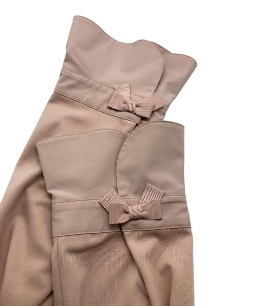 Super Beauty（スーパービューティ）Super Beauty (スーパービューティ) レースビジューボタンジャケット ピンク サイズ:42 未使用品の古着・服飾アイテム