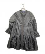 M'S GRACYエムズグレイシー）の古着「ティアード中綿ジャケット」｜ブラック