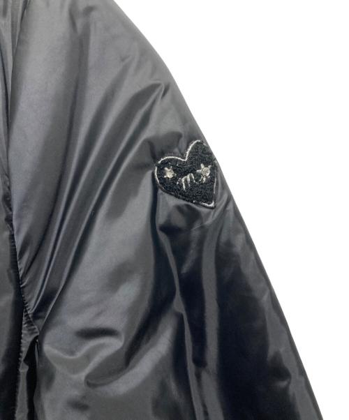 M'S GRACY（エムズグレイシー）M'S GRACY (エムズグレイシー) ティアード中綿ジャケット ブラック サイズ:40の古着・服飾アイテム