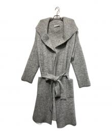 Cruciani（クルチアーニ）の古着「モヘヤ ガウン コート」｜グレー