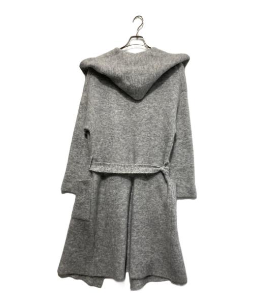 Cruciani（クルチアーニ）Cruciani (クルチアーニ) モヘヤ ガウン コート グレー サイズ:38の古着・服飾アイテム