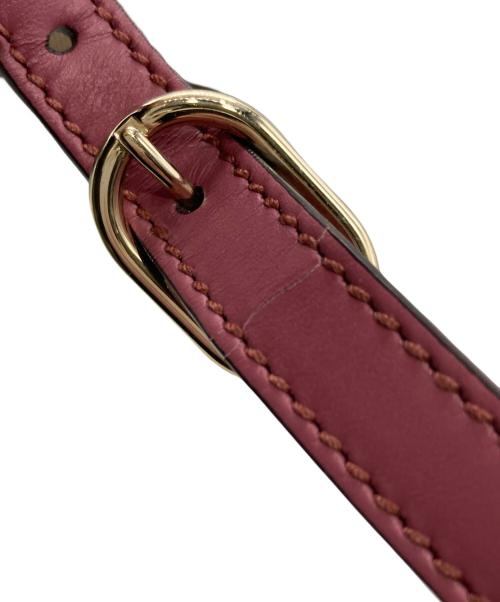 GUCCI（グッチ）GUCCI (グッチ) 2WAYバッグ/トートバッグ ピンク×ブラウンの古着・服飾アイテム