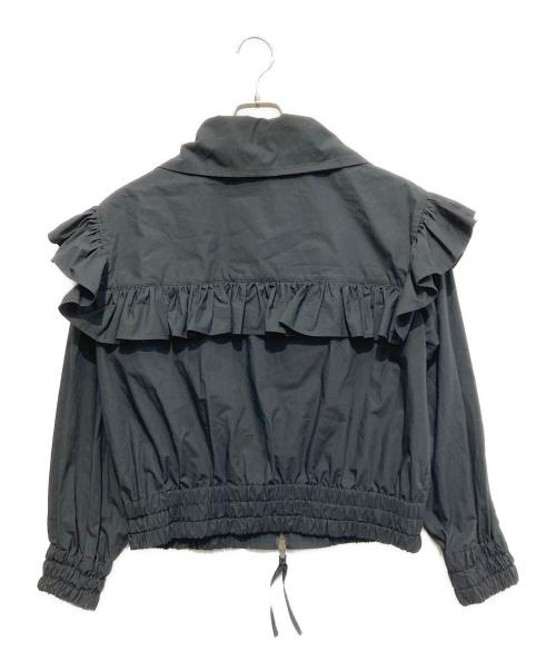 Vivienne Westwood RED LABEL（ヴィヴィアンウエストウッドレッドレーベル）Vivienne Westwood RED LABEL (ヴィヴィアンウエストウッドレッドレーベル) Vivienne Westwood RED LABEL(タイプライタークロス フリルジャケット ブラック サイズ:00の古着・服飾アイテム