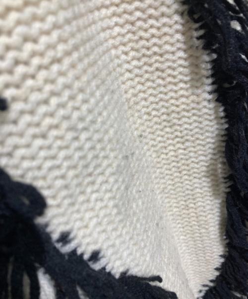 SAYAKA DAVIS（サヤカ デイヴィス）SAYAKA DAVIS (サヤカ デイヴィス) CITYSHOP (シティショップ) YIN YANG LOVE KNIT ブラック×ホワイト サイズ:Freeの古着・服飾アイテム