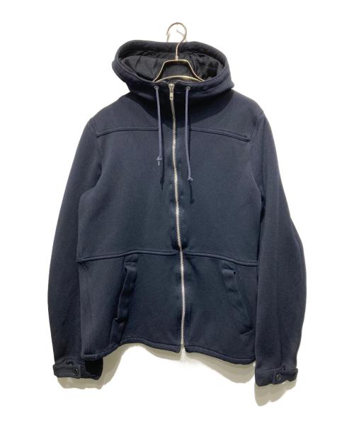 COMME des GARCONS HOMME（コムデギャルソン オム）COMME des GARCONS HOMME (コムデギャルソン オム) 縮絨ジップアップジャケット/10AW ネイビー サイズ:Mの古着・服飾アイテム