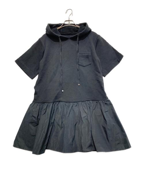 MONCLER（モンクレール）MONCLER (モンクレール) ABITO ワンピースフーディ ブラック サイズ:XSの古着・服飾アイテム