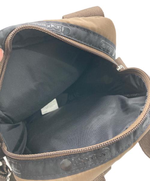 LeSportsac（レスポートサック）LeSportsac (レスポートサック) Megumi Kanzaki (メグミカンザキ) PUFFY MINI BAG（パフィー ミニ バッグ） ブラウンの古着・服飾アイテム