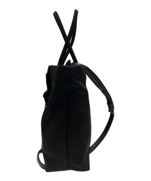 PRADA（プラダ）PRADA (プラダ) 2WAYリボンナイロンバッグ ブラックの古着・服飾アイテム