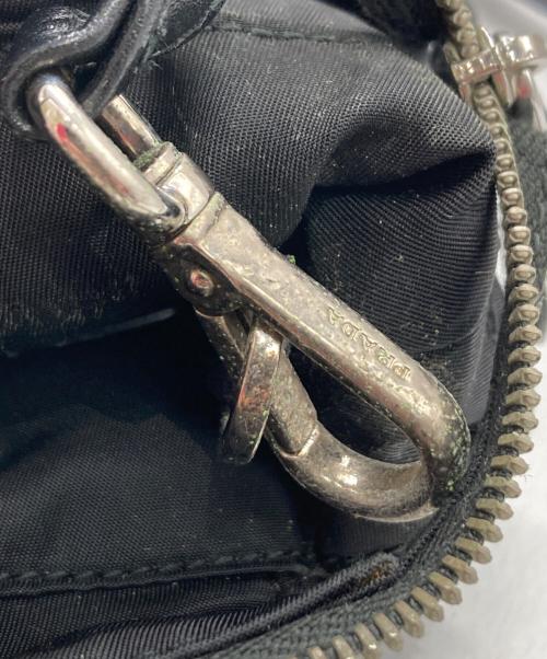 PRADA（プラダ）PRADA (プラダ) 2WAYリボンナイロンバッグ ブラックの古着・服飾アイテム