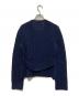 DES PRES (デ プレ) ハンドクロシェ クルーネックニットジャケット ネイビー サイズ:Free：12000円