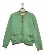 GUCCIグッチ）の古着「ニットカーディガン」｜グリーン