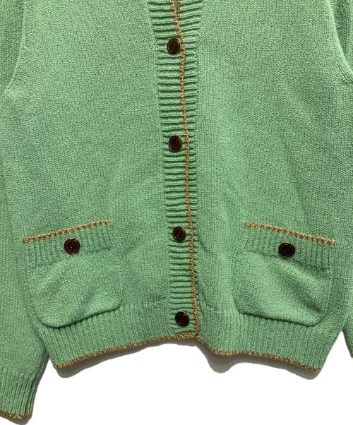 GUCCI（グッチ）GUCCI (グッチ) ニットカーディガン グリーン サイズ:XSの古着・服飾アイテム