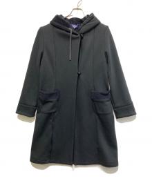 M'S GRACY（エムズグレイシー）の古着「裏起毛フード付きコート」｜ブラック