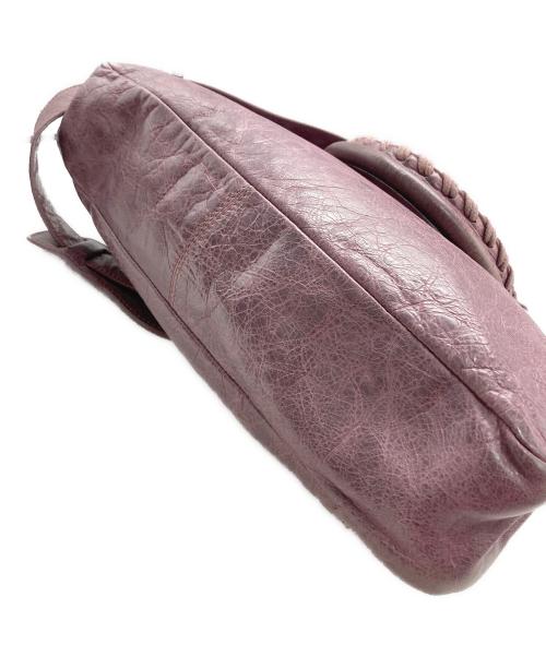 BALENCIAGA（バレンシアガ）BALENCIAGA (バレンシアガ) ザ ジャイアント タウン ハンドバッグ パープルの古着・服飾アイテム